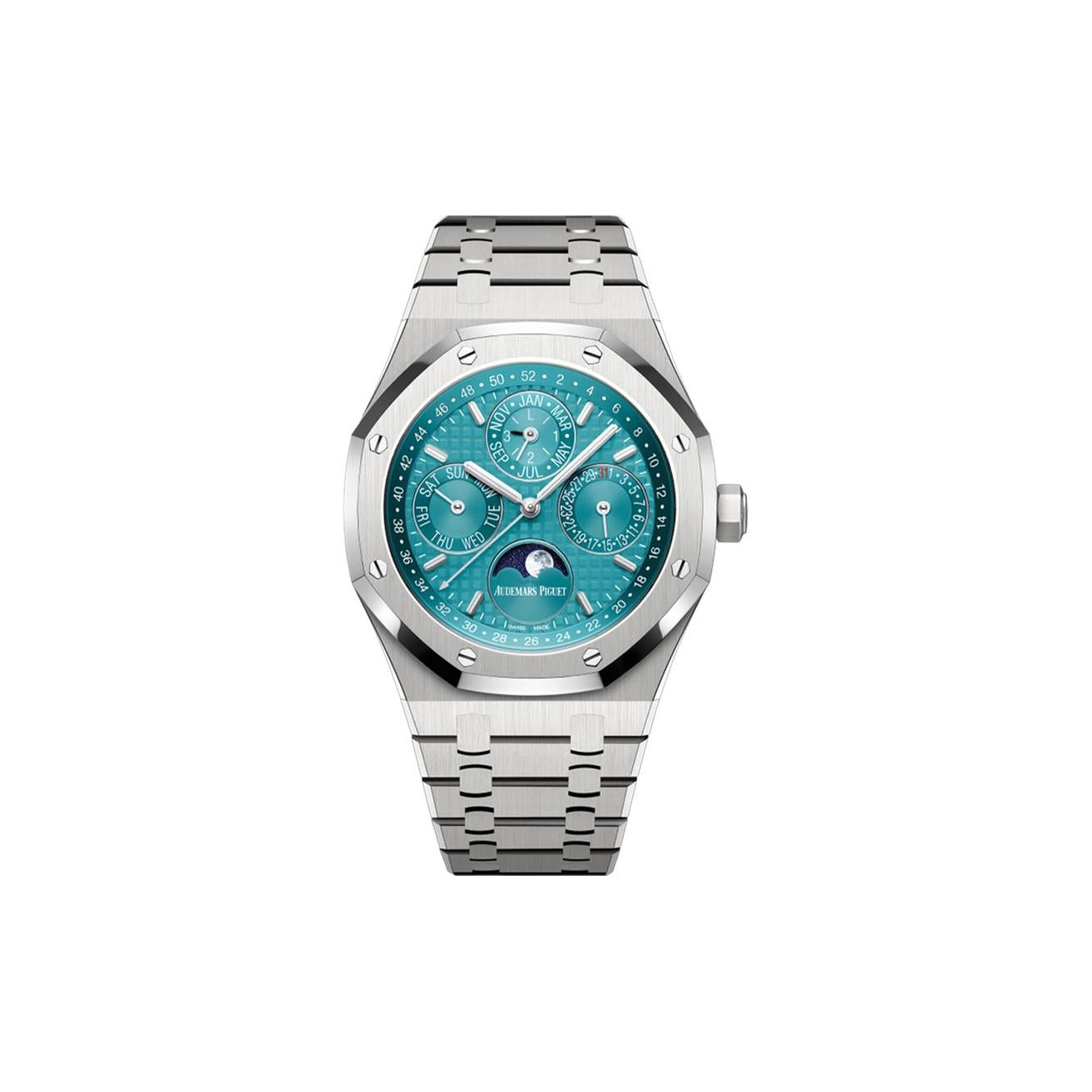 AUDEMARS P1g*et ROYAL OAK PERPETUAL CALENDAR 41MM WATCH 26613ST.OO.1220ST.01 Master Quality